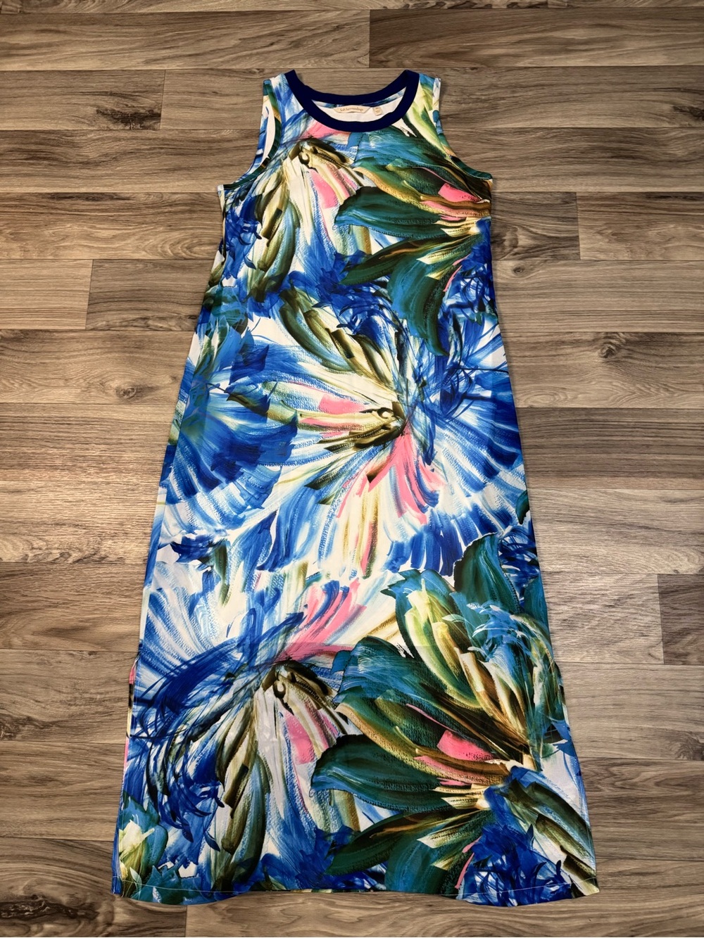 Soft Surroundings Penelope Tropical Maxi Dress Size Extra Small